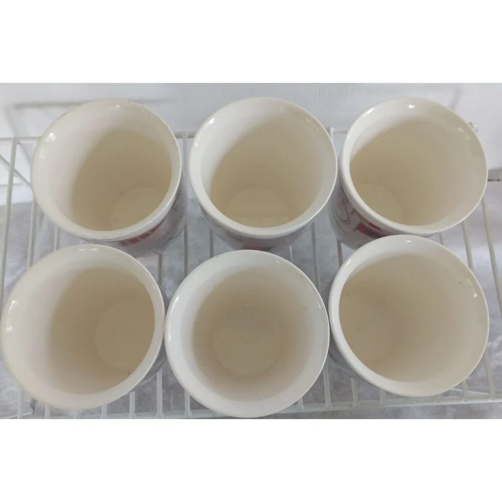 1960s Nautical Theme Insulated Plastic Cups Boat Flags & Knots set of 6